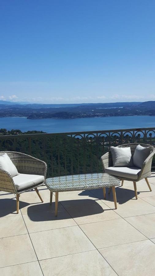 Villa Magnolia Bb, Lago Maggiore Massino Visconti Luaran gambar